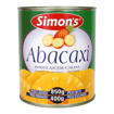 Imagem de Abacaxi Rodelas Lata 400g - SIMON S