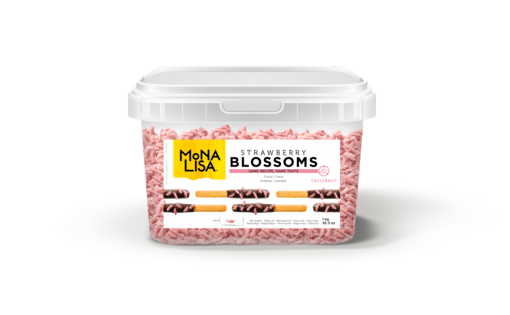Imagem de Blossoms Morango Mona Lisa 1 kg  BS-22272BR - CALLEBAUT