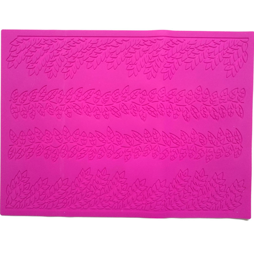 Imagem de Tapete Renda de Açucar Folhas 27x38 cm - PRIME CHEF