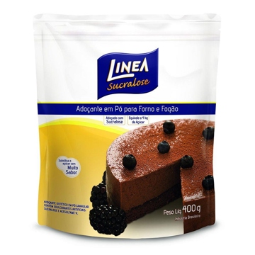 Mostrar detalhes de Adoçante Culinário em Pó Sucralose 400g - LINEA Imagem de Adoçante Culinário em Pó Sucralose 400g - LINEA