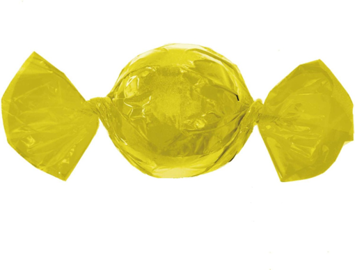 Imagem de Embalagem Alumínio Trufa e Bombom Amarelo 14,5X15,5cm 100 Und - CROMUS