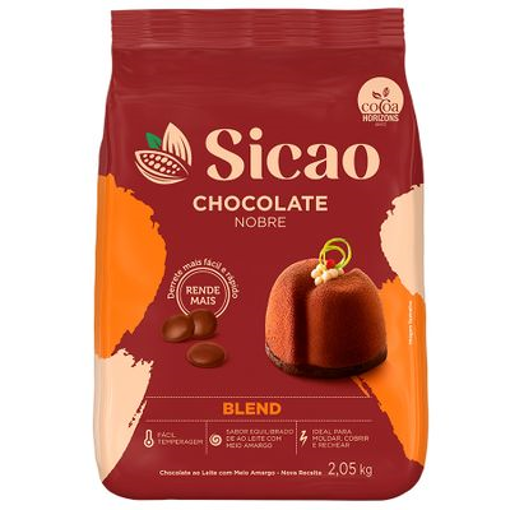 Imagem de Chocolate Nobre Gotas Blend 2,05 Kg 70507-K16 - SICAO