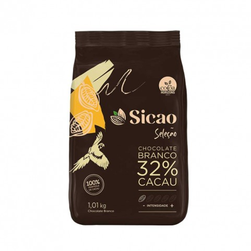 Imagem de Chocolate Seleção Branco 32% Cacau 1,01kg 2015802 - SICAO