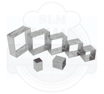 Mostrar detalhes de Jogo de Cortadores Quadrado Crespo 7 peças - DOUPAN Imagem de Jogo de Cortadores Quadrado Crespo 7 peças - DOUPAN